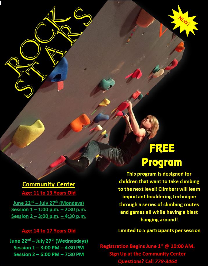 Rock Stars Climbing Camp